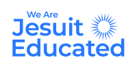 "We Are Jesuit Educated" logo