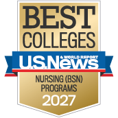 US News badge for "Best Nursing Programs"