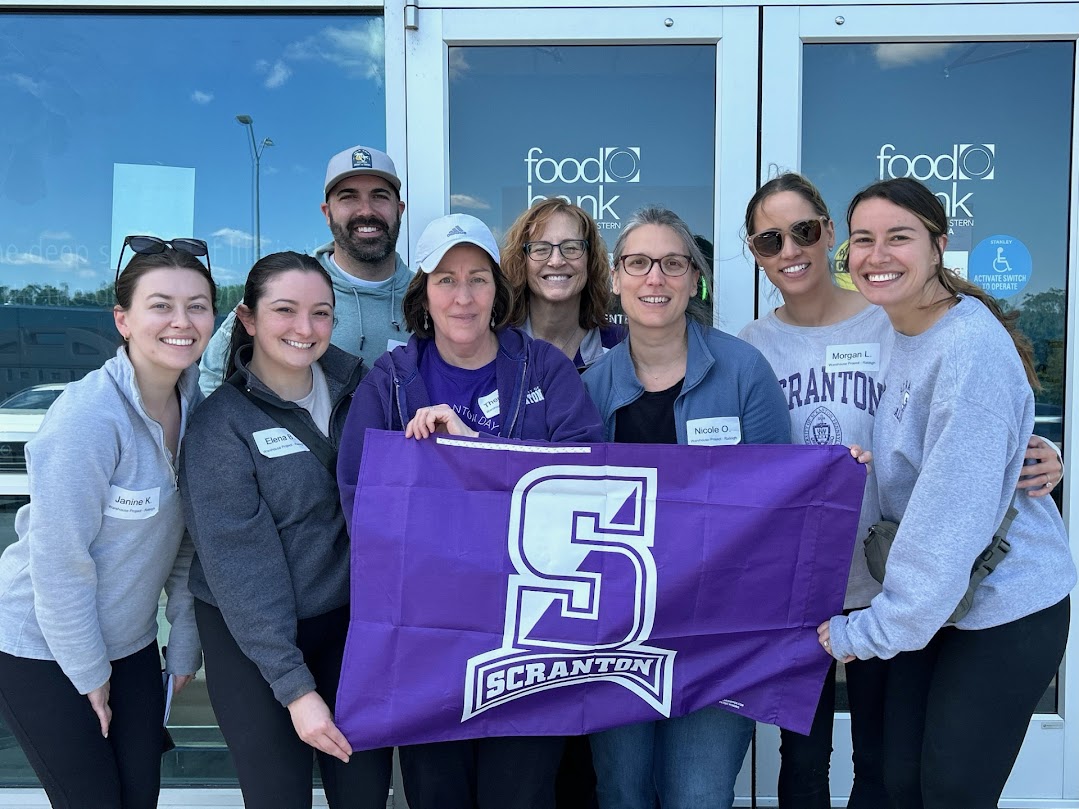 Group of alumni on day of service