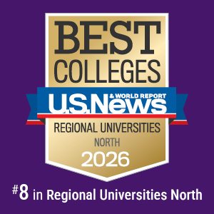 2026 US News badge for Best Regional Universities in the North
